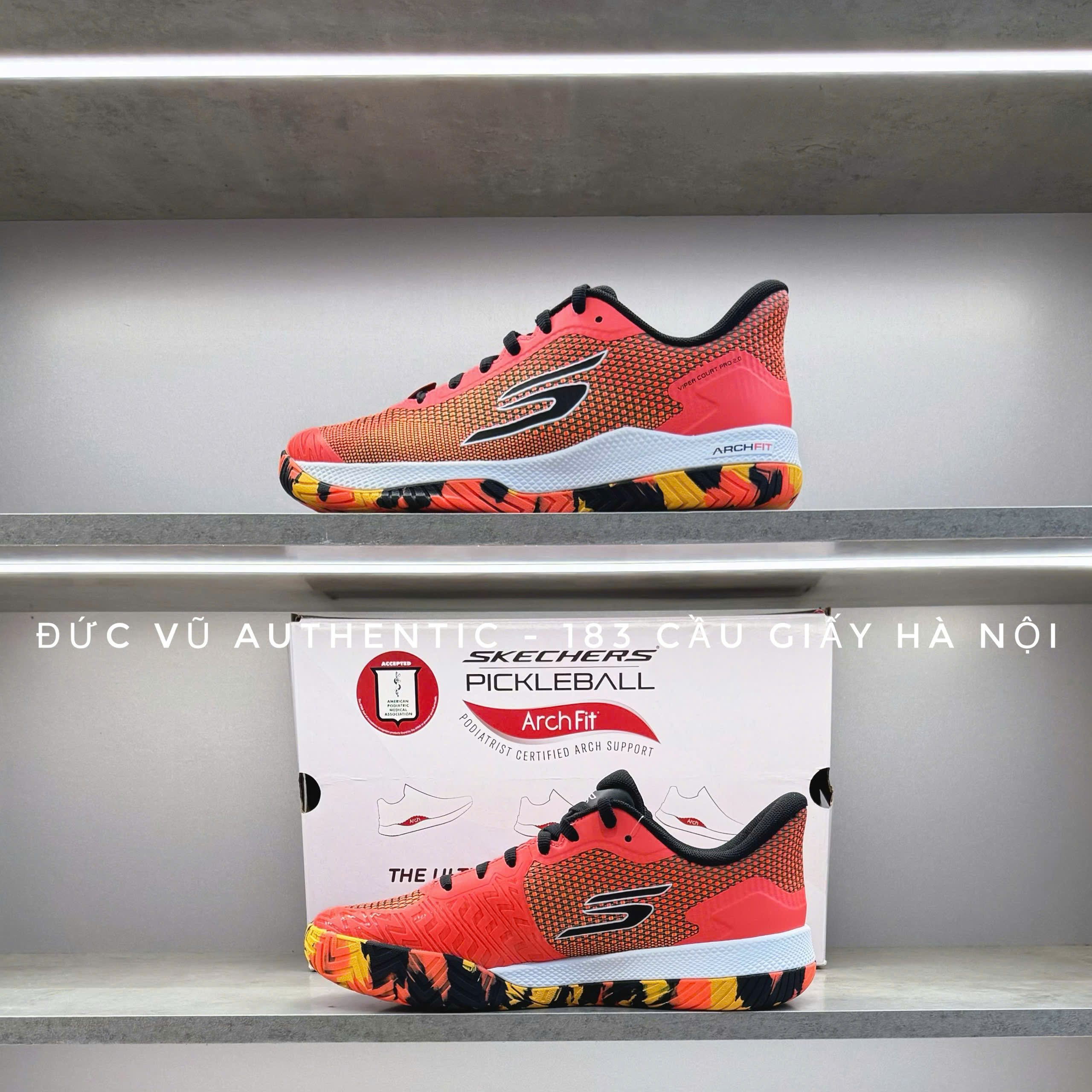 Giày Skechers Viper Court Pro Pickleball Arch Fit