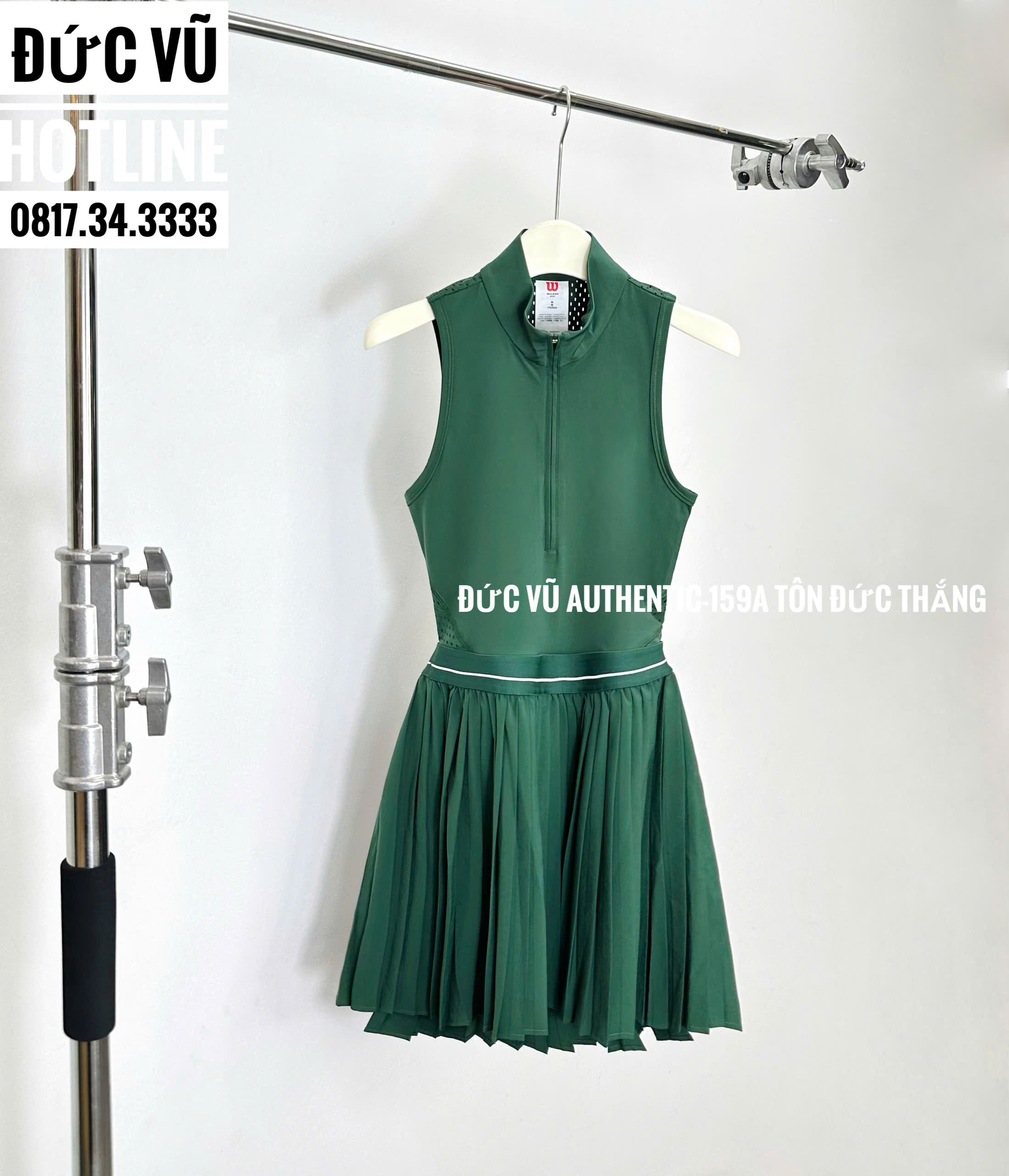 Váy tennis nữ Wilson – Màu xanh lá