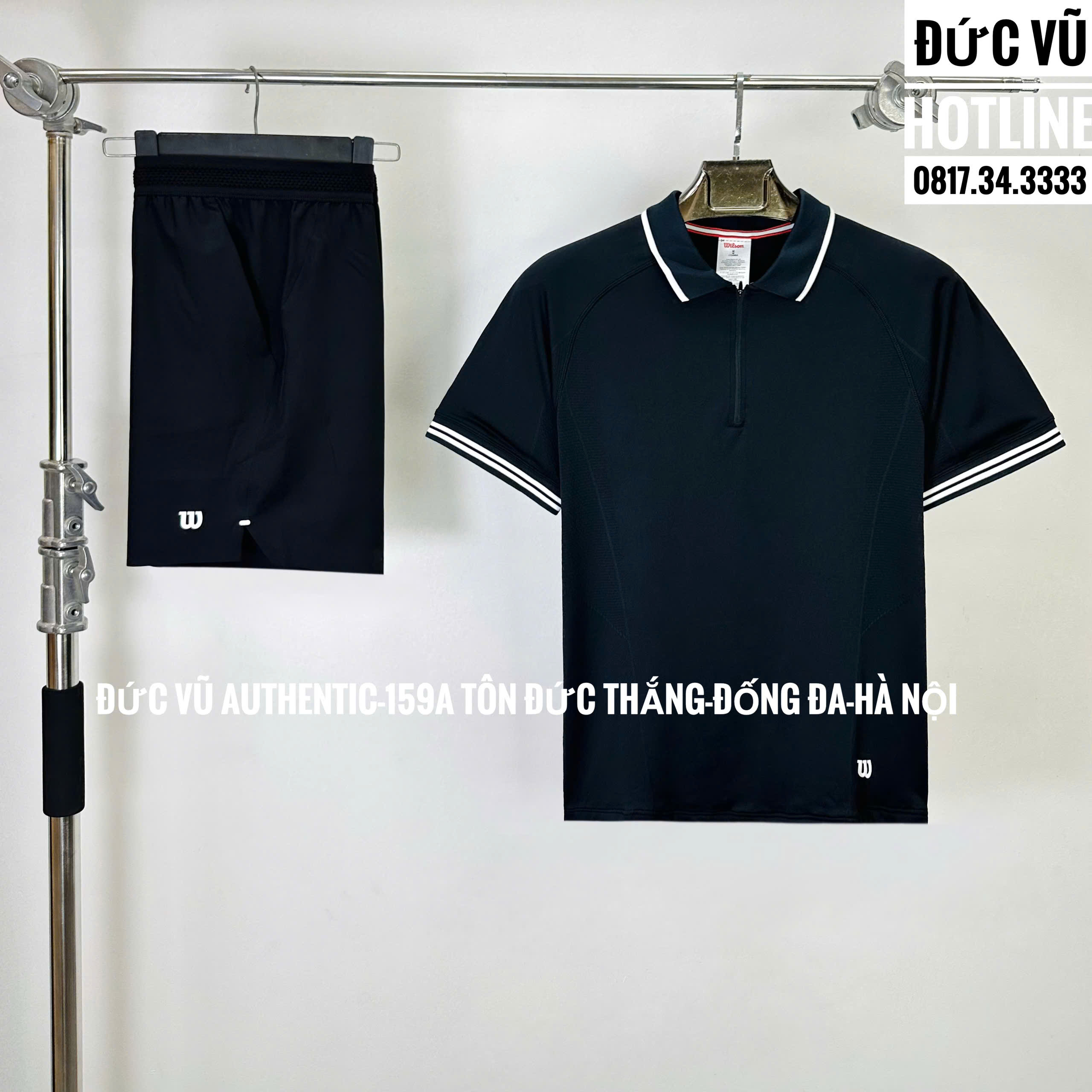 Set thể thao nam Wilson (áo polo + quần short)
