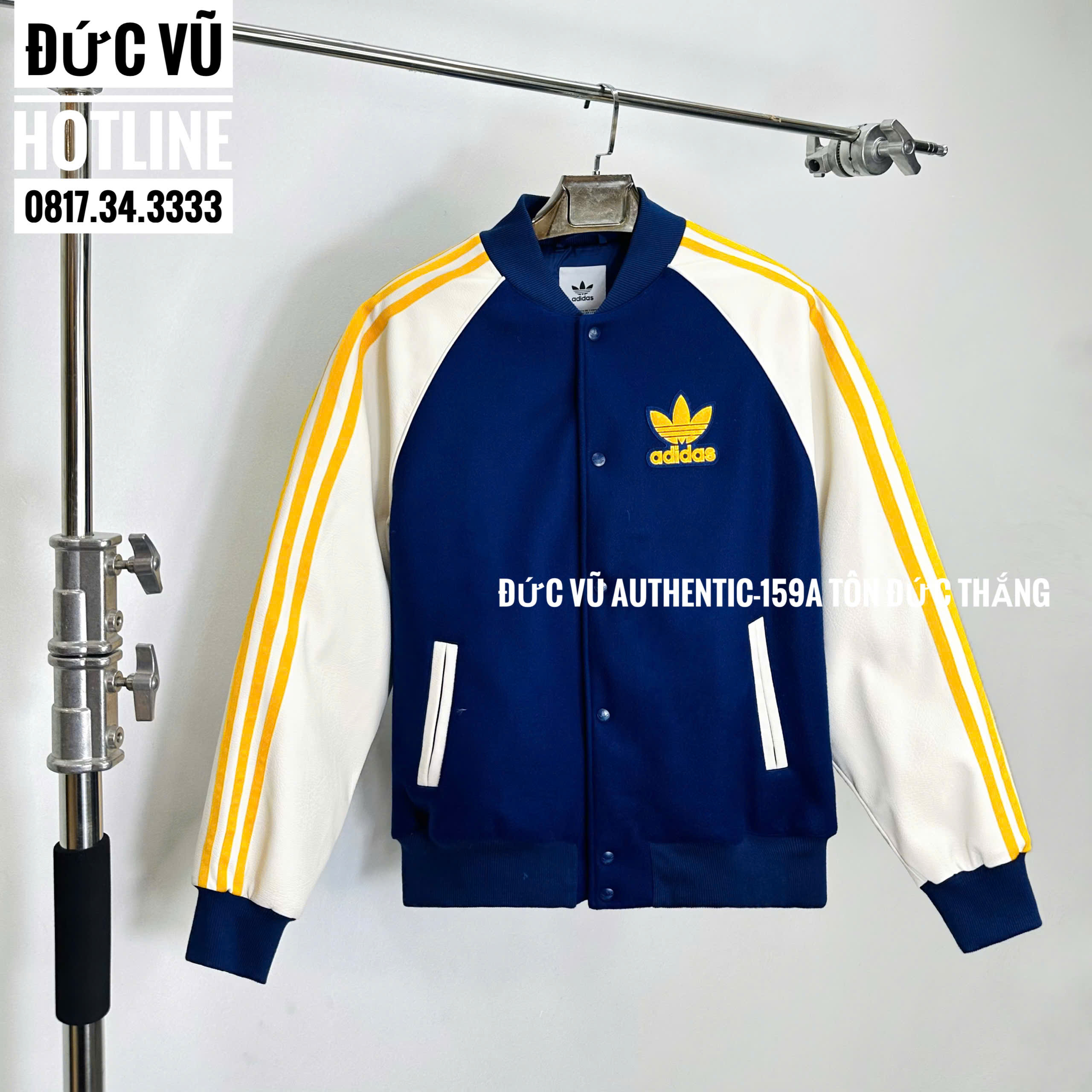 Áo khoác bóng chày Adidas Originals