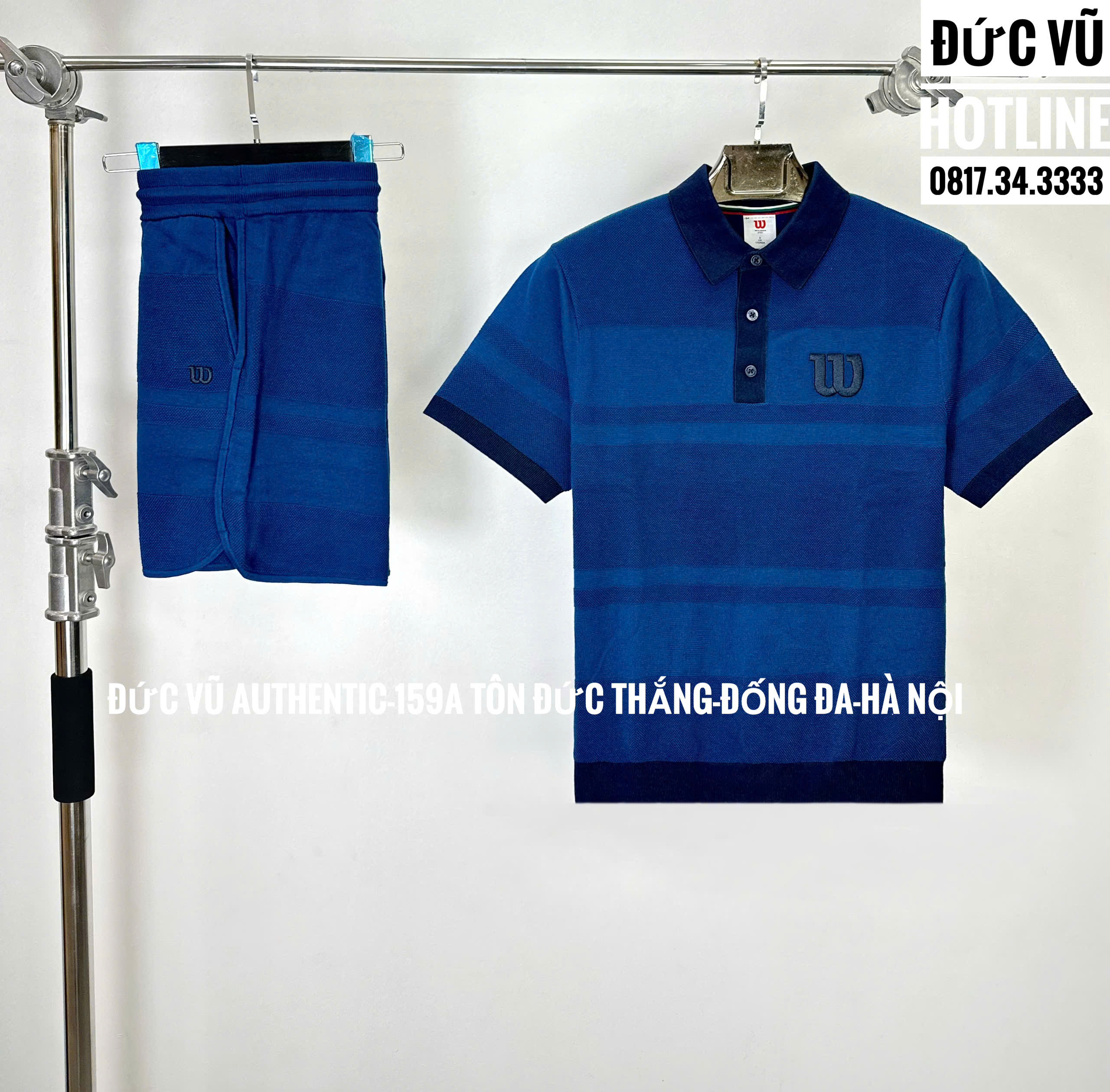 Set thể thao nam Wilson (áo polo + quần short)