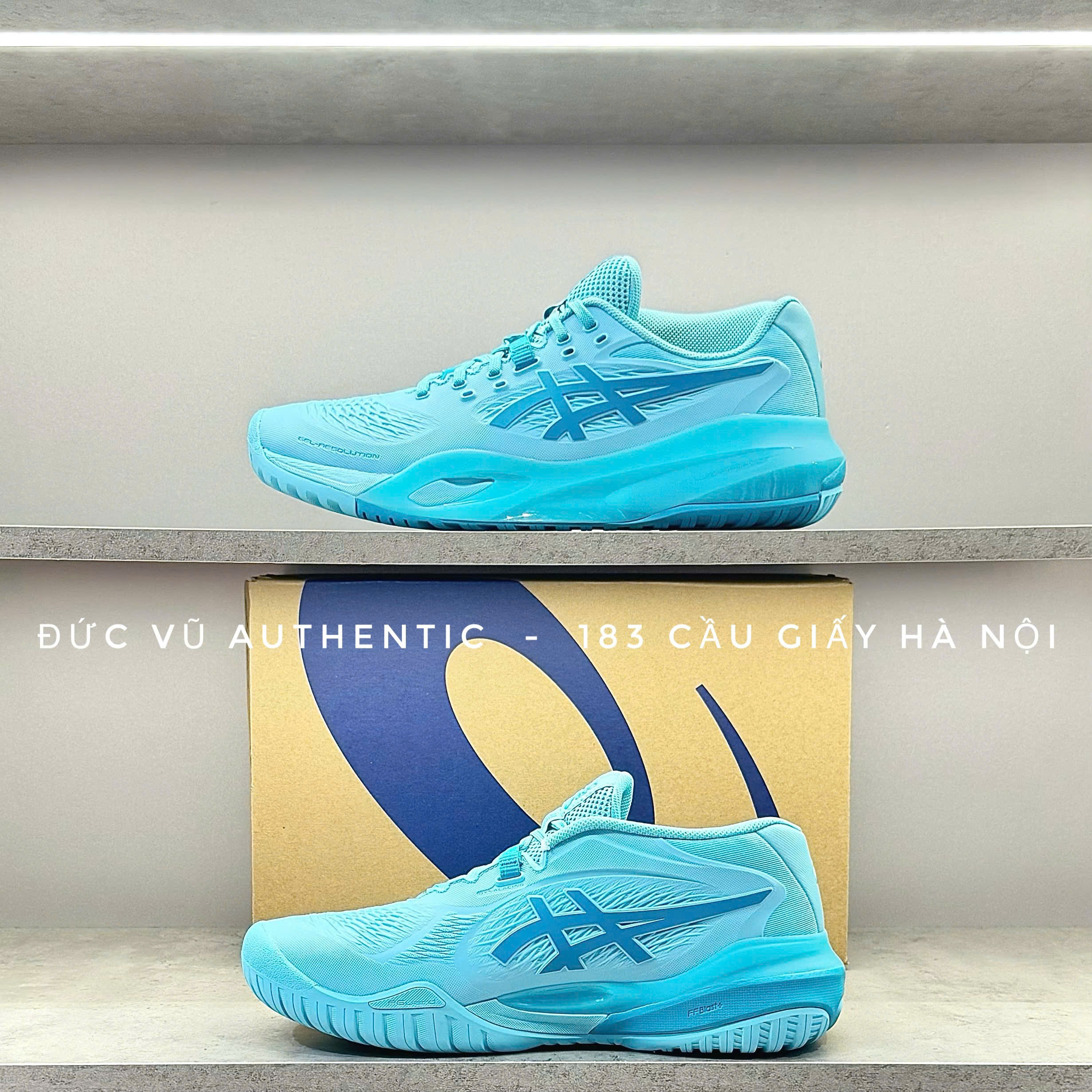 Giày Asics Gel-Resolution X ‘Blue’ 1041A481-401